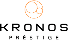 Questa immagine mostra il logo dell'orologio di lusso Kronos Prestige